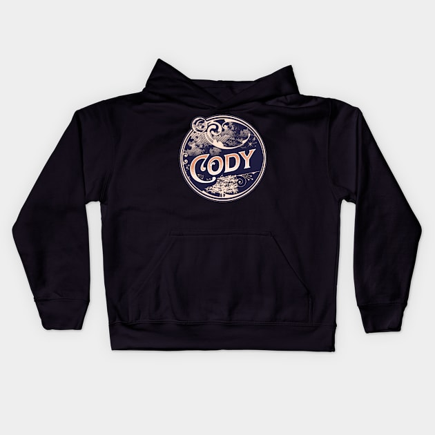 Cody Name Tshirt Kids Hoodie by Renata's